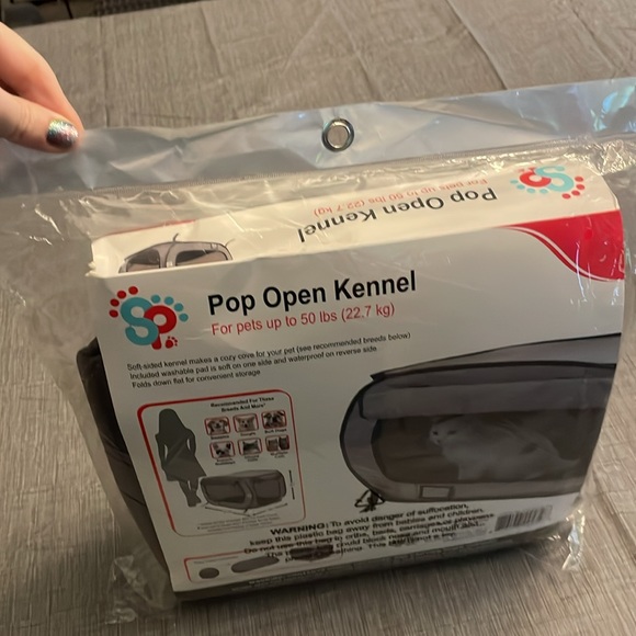 Sport Pet Pop Open Kennel - for pets up to 50 lbs - New, Unopened - Picture 6 of 6